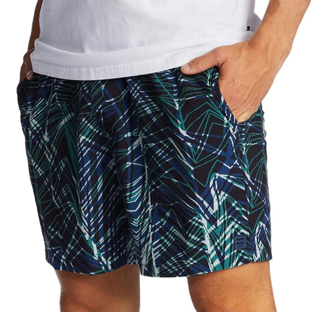 NEW Billabong Surftrek Elastic Waist Hybrid Short Swim Trunks,Casual Stretch XXL
